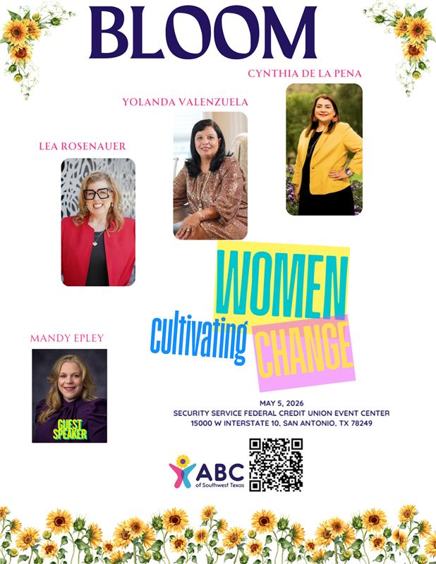 bloom luncheon poster